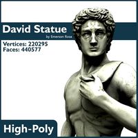 High-Poly - David by Michelangelo
