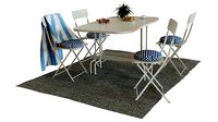 Balcony furniture set