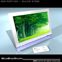 Digital photo frame 3D Model