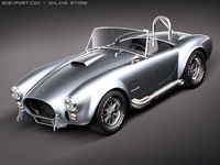 Shelby Cobra 427 SC 1965 3D Model