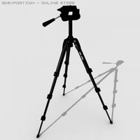 Compact Tripod 3D Model