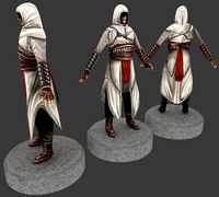 Altair Low poly game model