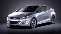Hyundai Elantra Sedan 2016 VRAY