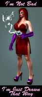 Jessica Rabbit Comes with Rig For LightWave 3d