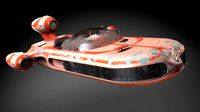 Star Wars X-34 Landspeeder luk howercraft