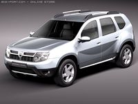 Dacia Duster 2010 3D Model