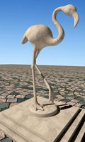 Flamingo Bird Sculpture