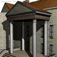Villa house 3D Model