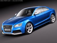Audi RS5 3D Model