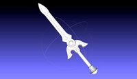 Shield Hero Sword Hero Sword Printable Assembly | 3D