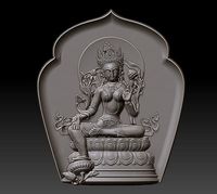 Tibetan buddha | 3D
