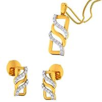 Diamond Pendant Set For Ladies | 3D