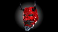 Uncle Oni Mask | 3D