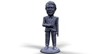Jimmy Carter stylized high quality 3D printable miniature | 3D