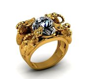goat jewelry dimond | 3D
