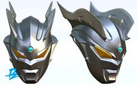 Mask Ultraman Zero | 3D