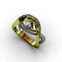 Diamond Ring 3D print model | 3D