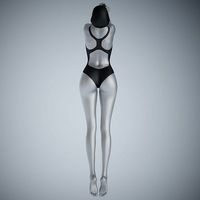 Swimsuit girl 002 | 3D