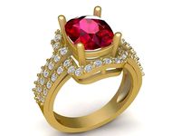 1728 Diamond ring | 3D