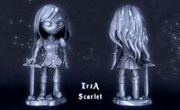 Erza Scarlet figurine | 3D