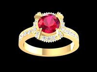 1703 Diamond ring | 3D