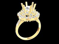 1699 Diamond ring | 3D