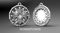 RUNIC PENDANT 7 | 3D