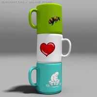 Cups 3D Model