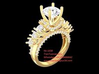 1658 Diamond Ring | 3D