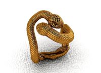 Royal Animal Style Ring | 3D