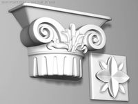 2 architect elements 3D Model