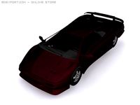 Lamborgini Diablo 3D Model
