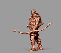 Greek Bowman - Ulysse archer 35 mm scale - 3D print model | 3D