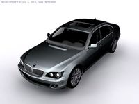 BMW 760 Li E66 3D Model