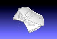 Black Panther M Baku Chestplate Model | 3D