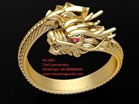 1601 Luxury Dragon Ring Version 1 | 3D