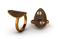 Classical diamond rings | 3D