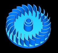 Cross-Flow Turbine | 3D