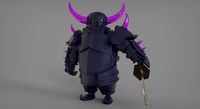 PEKKA from Clash of Clans and Clash Royale 3d Print OBJ File | 3D