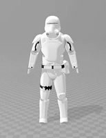 Star Wars TFA First Order Flametrooper Full Armour | 3D