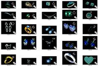Collection- Bulk Mix-0017-3dm with stones-100 Files | 3D