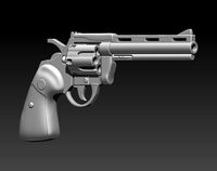 Revolver phyton | 3D