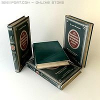 Old Book 6 3D Model