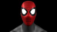 Into the Spider-Verse Spider-Man Faceshell 3D Printable Model | 3D