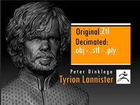 Peter Dinklage - Tyrion Lannister - game of thrones | 3D