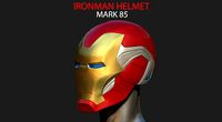 IRONMAN HELMET - MARK 85 version - from Infinity war - End game | 3D