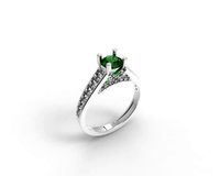 jewelry - ring with stones | 3D