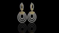 M EARRINGS N6 | 3D