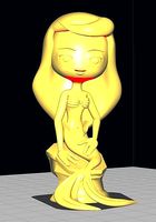 Ariel Seated | 3D