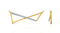 infinity Geometric Necklace | 3D